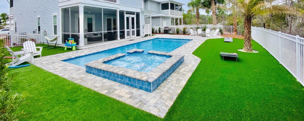 30A Pavers pool area